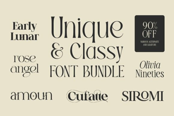 Unique & Classy Font - Free Font