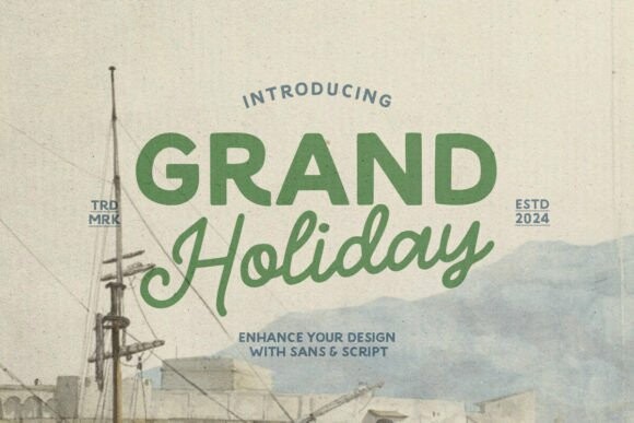 Grand Holiday Font - Free Font