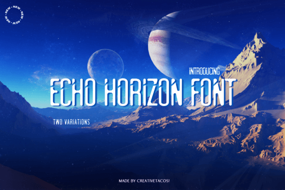 Echo Horizon Font - Free Font