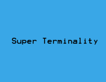 Super Terminality Font