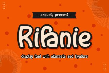 Rifanie Unique Display Font