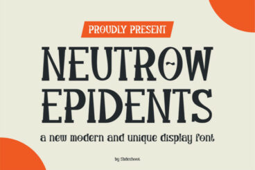 Newtrow Epidents Font