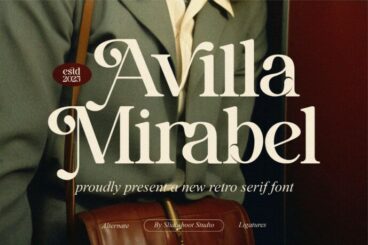 Avilla Mirabel Serif Font