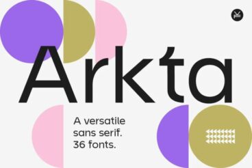 Arkta Font Family