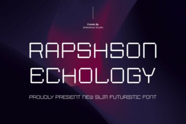 Raphson Ecology Font