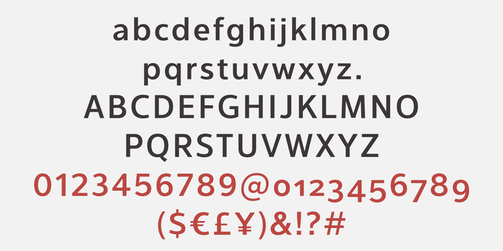 Interval Next Font family Interval Next Font family