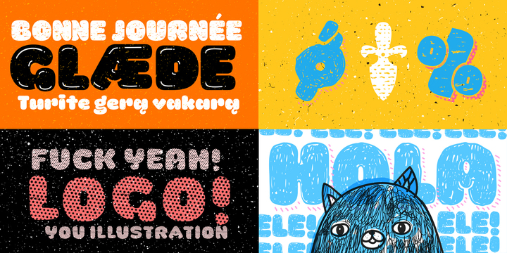 La Mona Pro Font Family
