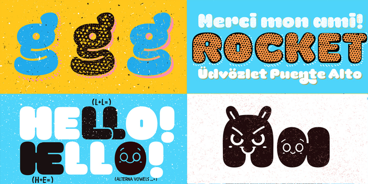 La Mona Pro Font Family