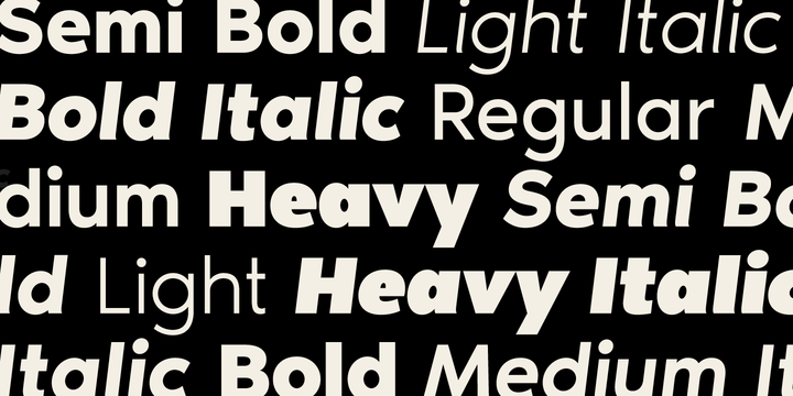 Noir Font Family