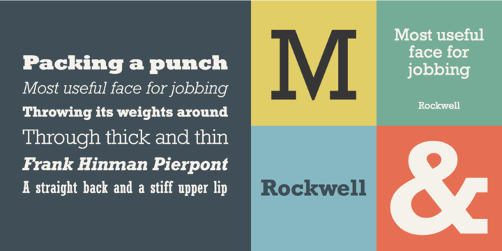 Rockwell Font Family - iFonts.xyz
