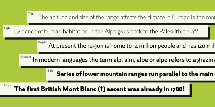 Alpinist Font Family