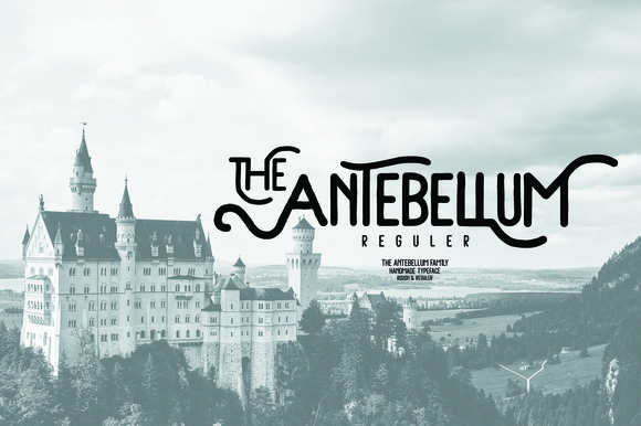 Atebellum Family Font