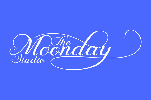 Behind Script Font