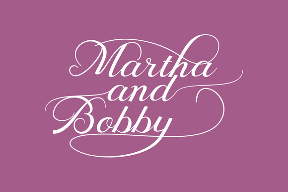 Behind Script Font