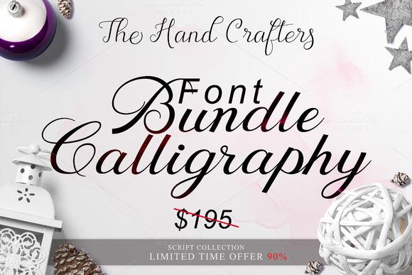 Font Bundle Calligraphy Free Font