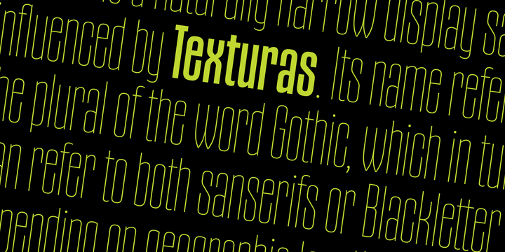 Gothiks Condensed Font Family Gothiks Condensed Font Family