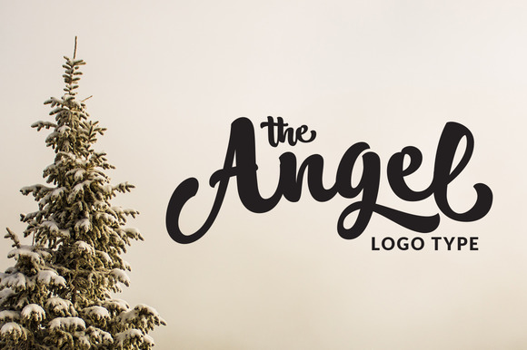 The Angel Logotype iFonts xyz