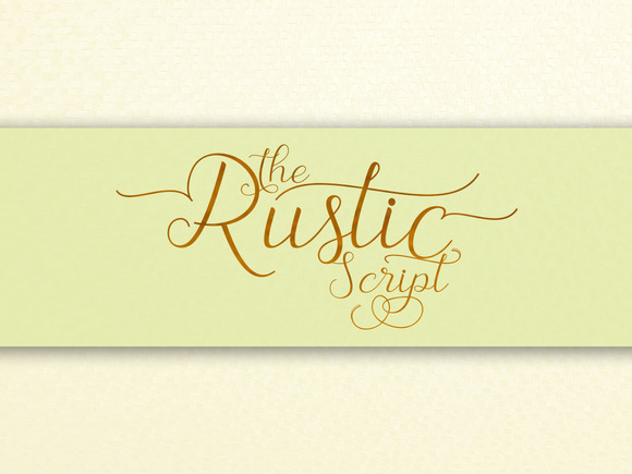 Free Rustic Fonts The Rustic Script Font Lazyfarms 