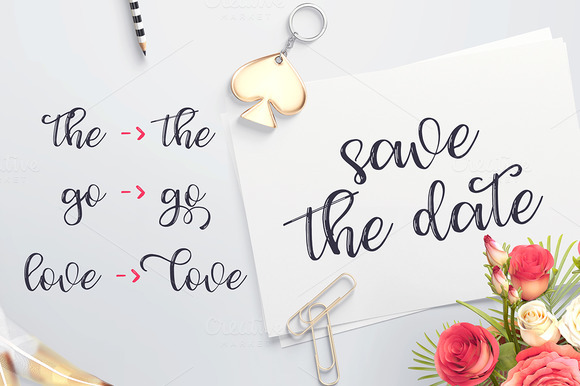Angelica DUO Script Font Angelica DUO Script Font