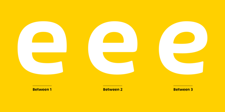Between Font Family