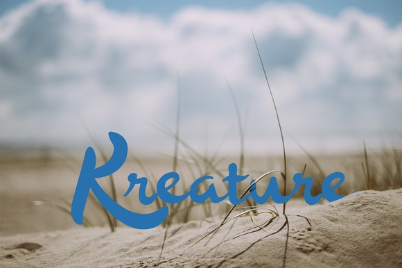 BLURE Script Font