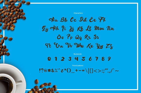 BLURE Script Font