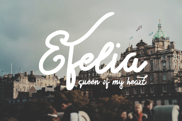 Ewelvian Script Font