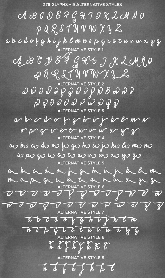 Ewelvian Script Font