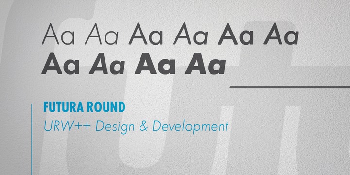 Futura Round Font Family - iFonts.xyz