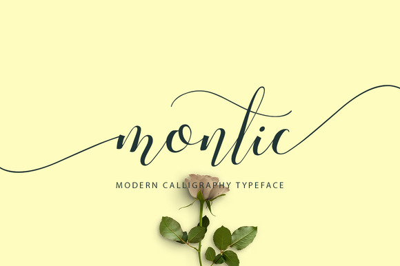 congratulations of is type what word Montic  iFonts.xyz Script Font