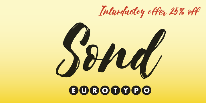 Sond Font Sond Font