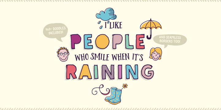 Sunshine Daisies Font Family