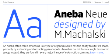 Aneba Neue Font Family