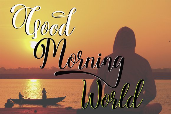 Angella script Font