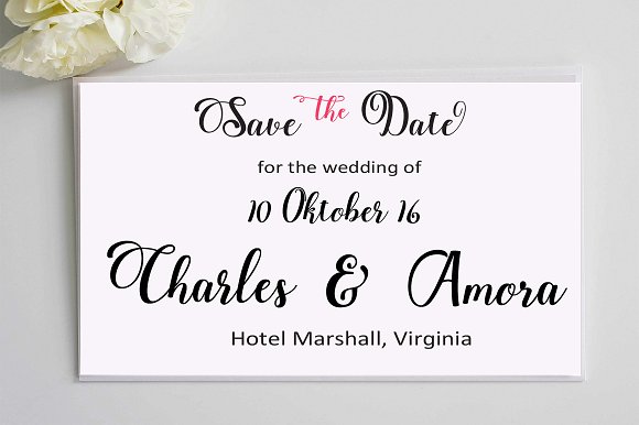 Angella script Font