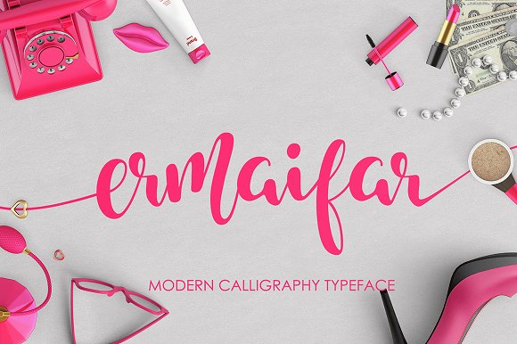 Ermaifar Script Font