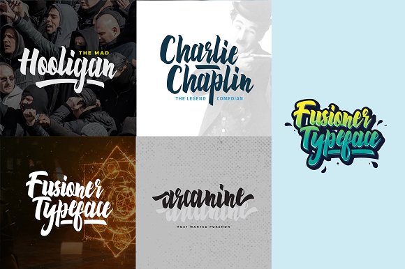 Fusioner Typeface Fusioner Typeface