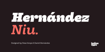 Hernandez Niu Font Family
