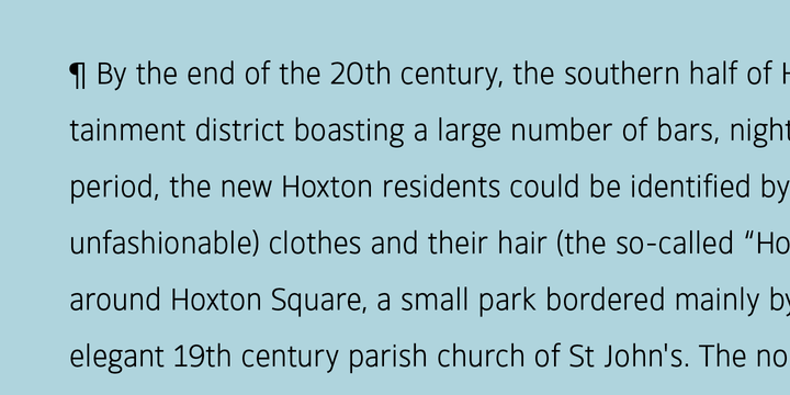 Hoxton North Font Family
