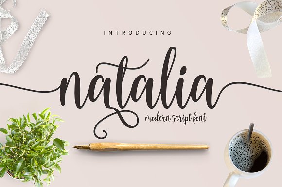 Natalia Script Font - iFonts.xyz