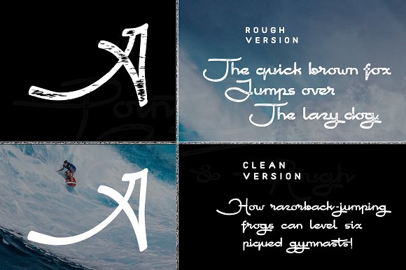 Free Point Break Script Fonts