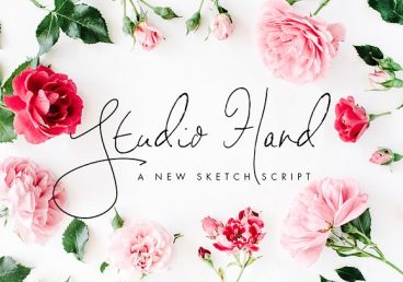 Studio Hand - a new handwritten font