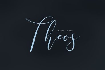 Theos Script Font