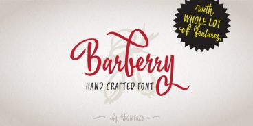 Barberry font family