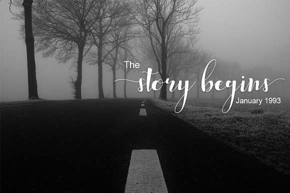 Median Script Font