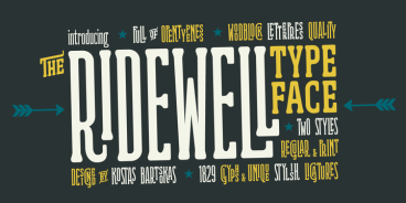 Ridewell Font Family