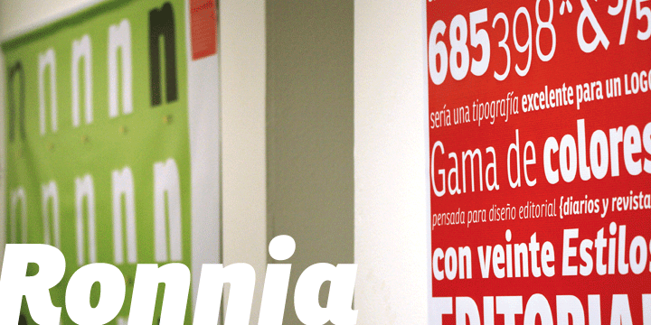 Ronnia Font Family - Free Font