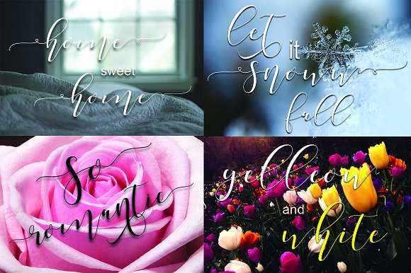 Shania sweet calligraphy