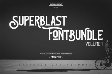 Superblast Fontbundle Vol. 1