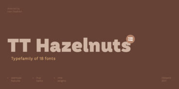 TT Hazelnuts Font Family